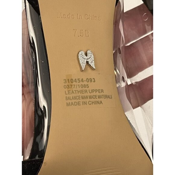 Victoria's Secret size 7.5 Transparent Clear Velvet Pointed Toe Sexy Heels - Picture 8 of 8